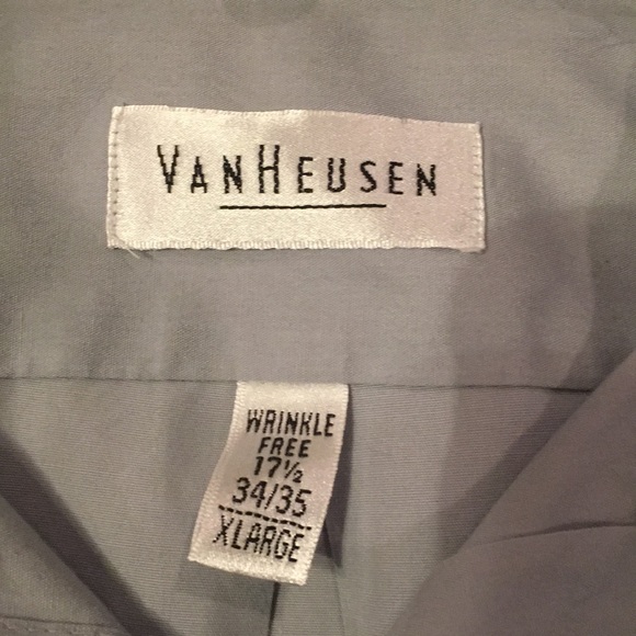 Van Heusen XL Blue dress shirt - Picture 6 of 7